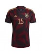Tyskland Niklas Sule #15 Replika Borta Kläder VM 2022 Kortärmad